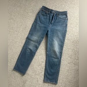 Madewell Women's “Classic Straight” jeans